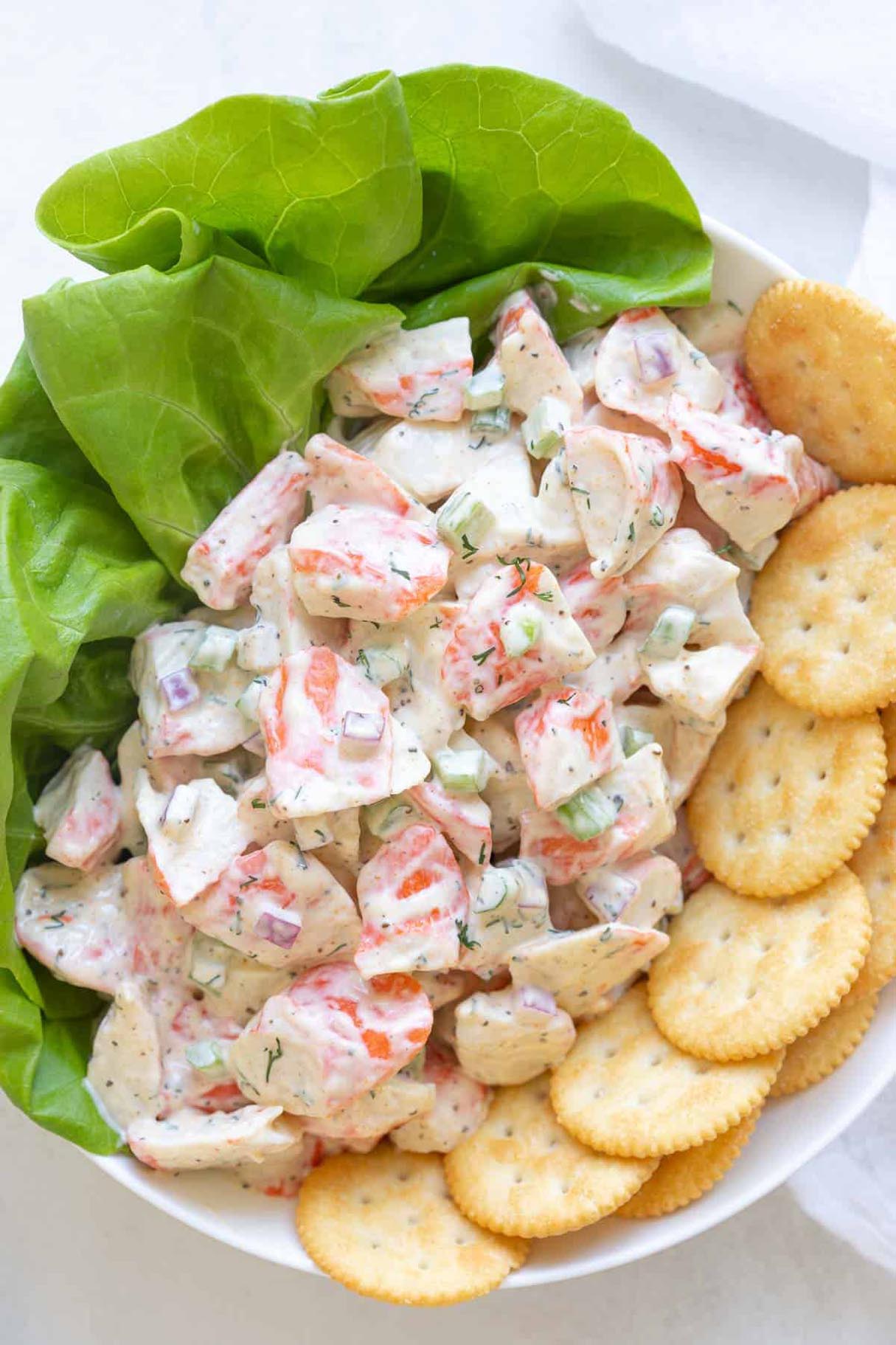 Refreshing Imitation Crab Salad Budget-friendly Recipe