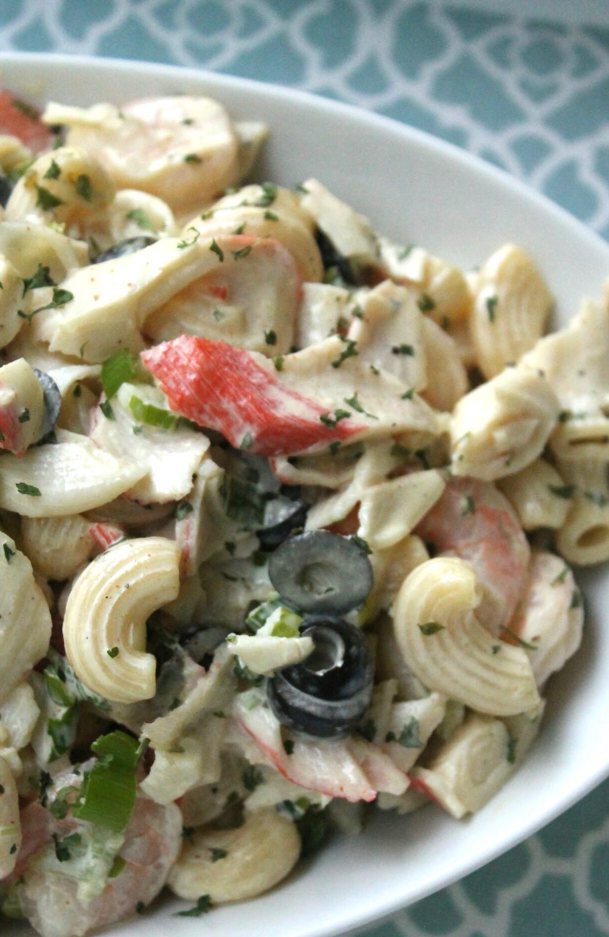 Seafood Macaroni Salad
