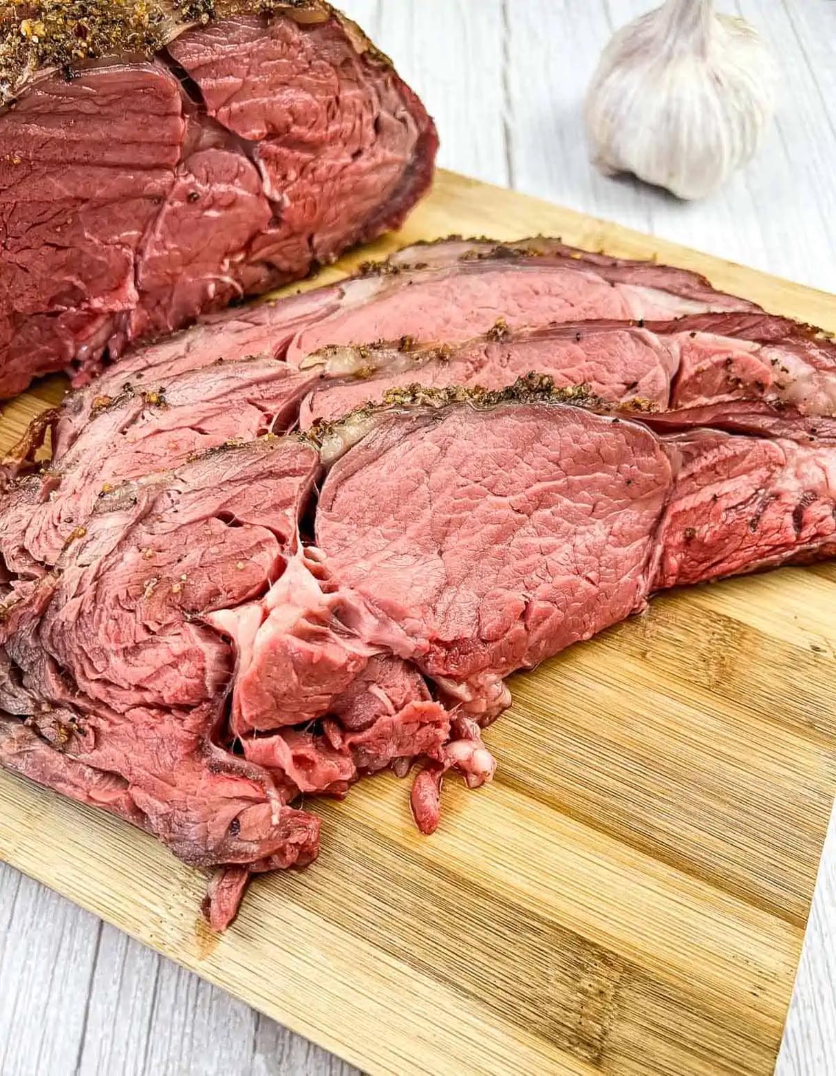 Smoked Ribeye Roast (Cap-Off)
