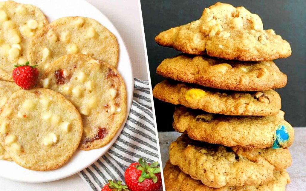 White Chockolate Chip Cookies