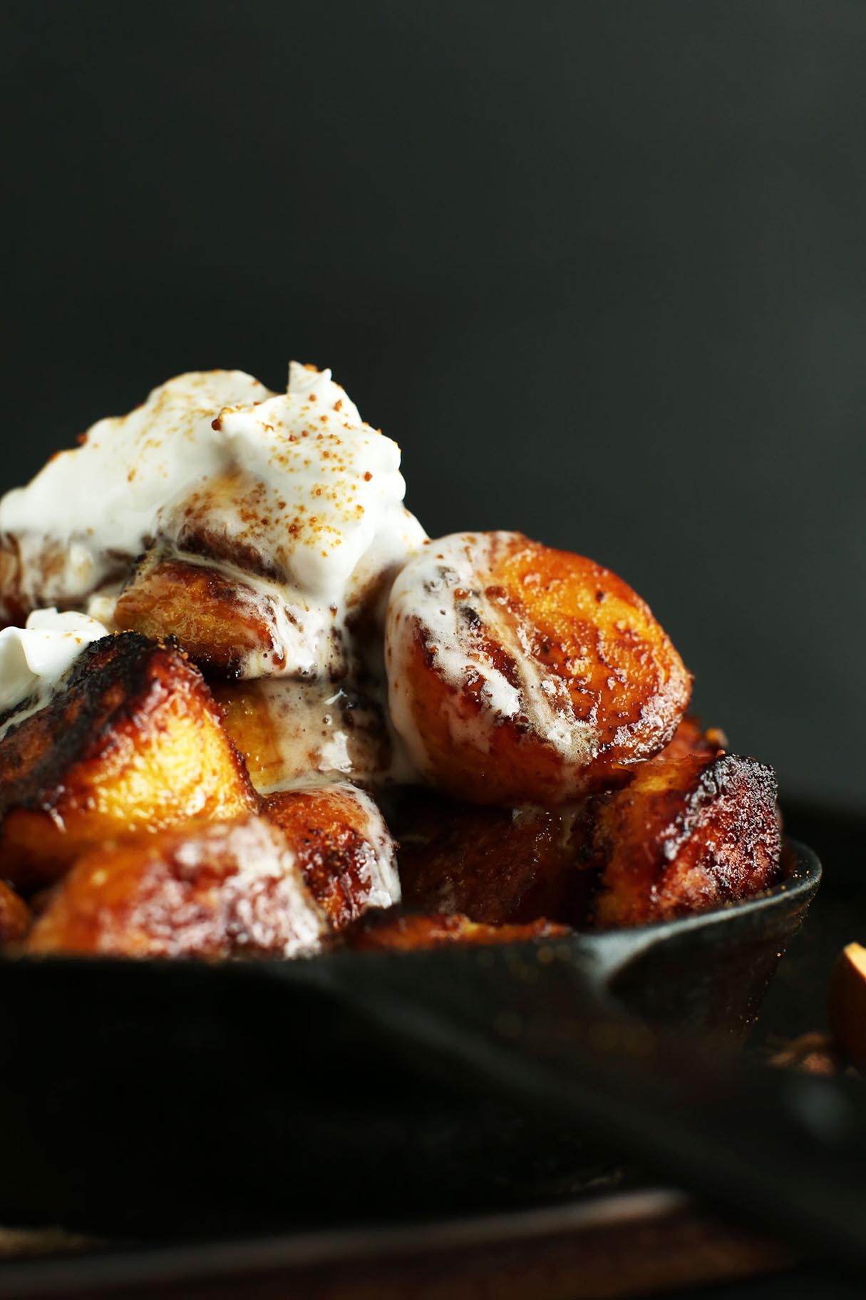 Coconut Sugar Caramelized Plantains