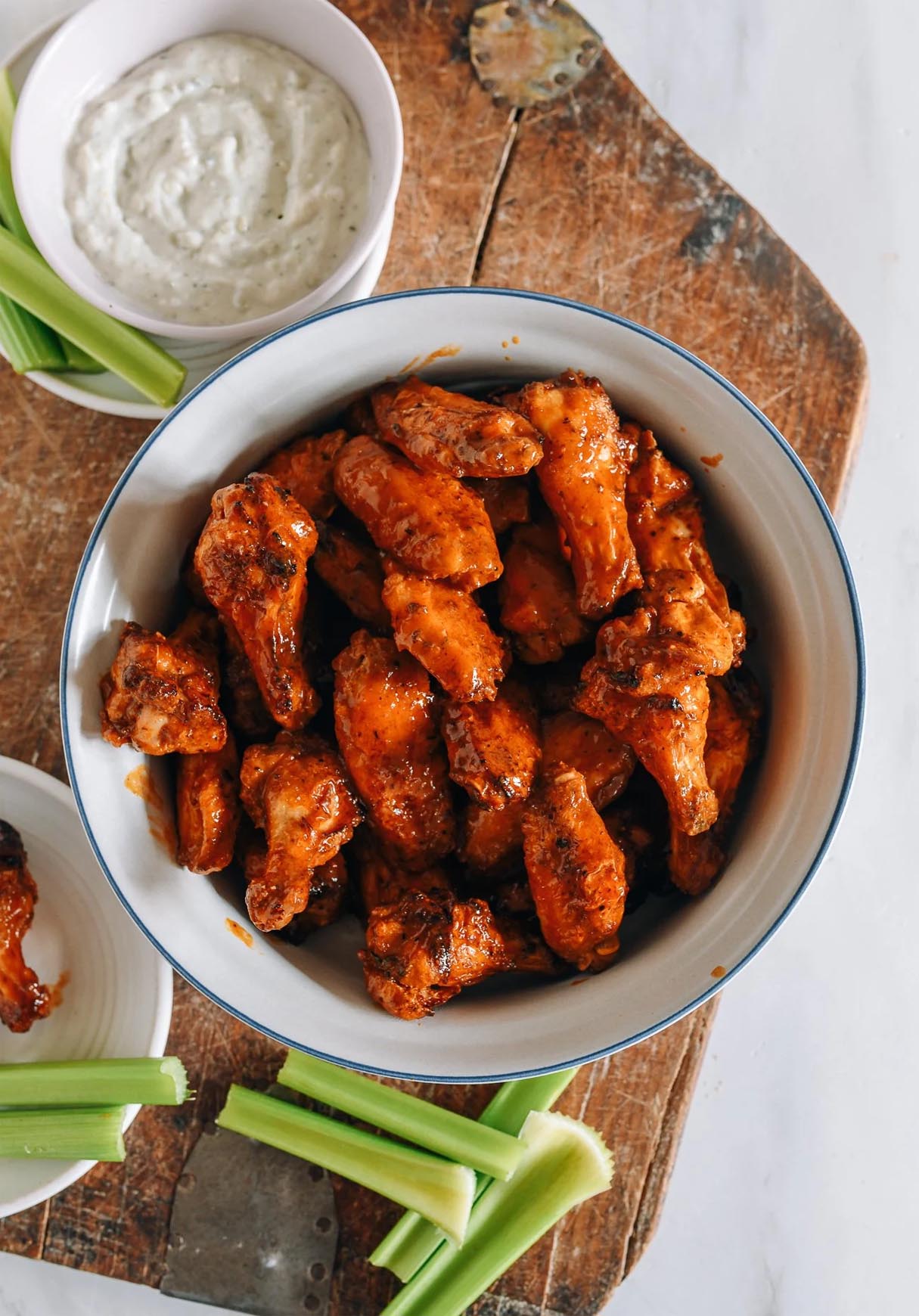 Crispy Fried Buffalo Chicken Wings in Air Fryer