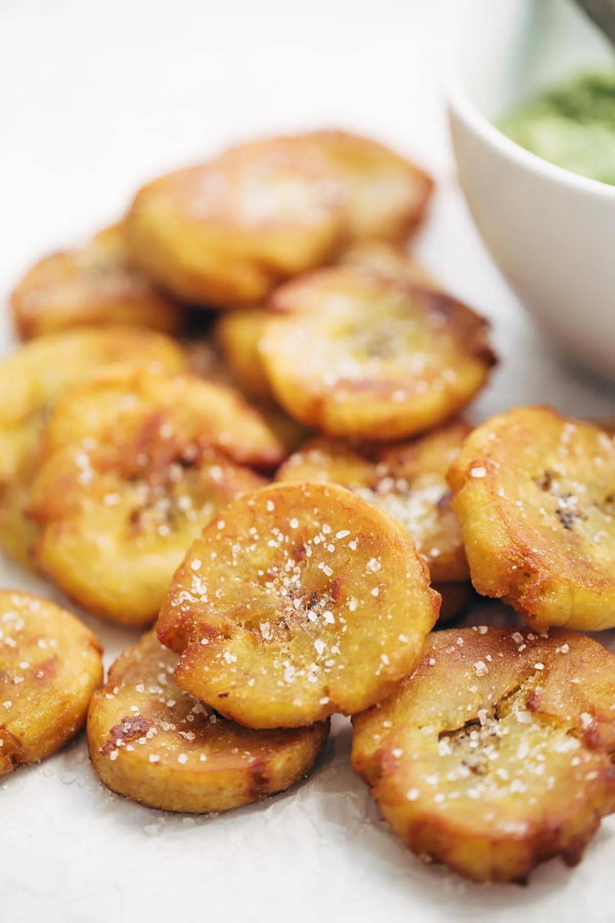 Crispy Salted Tostones