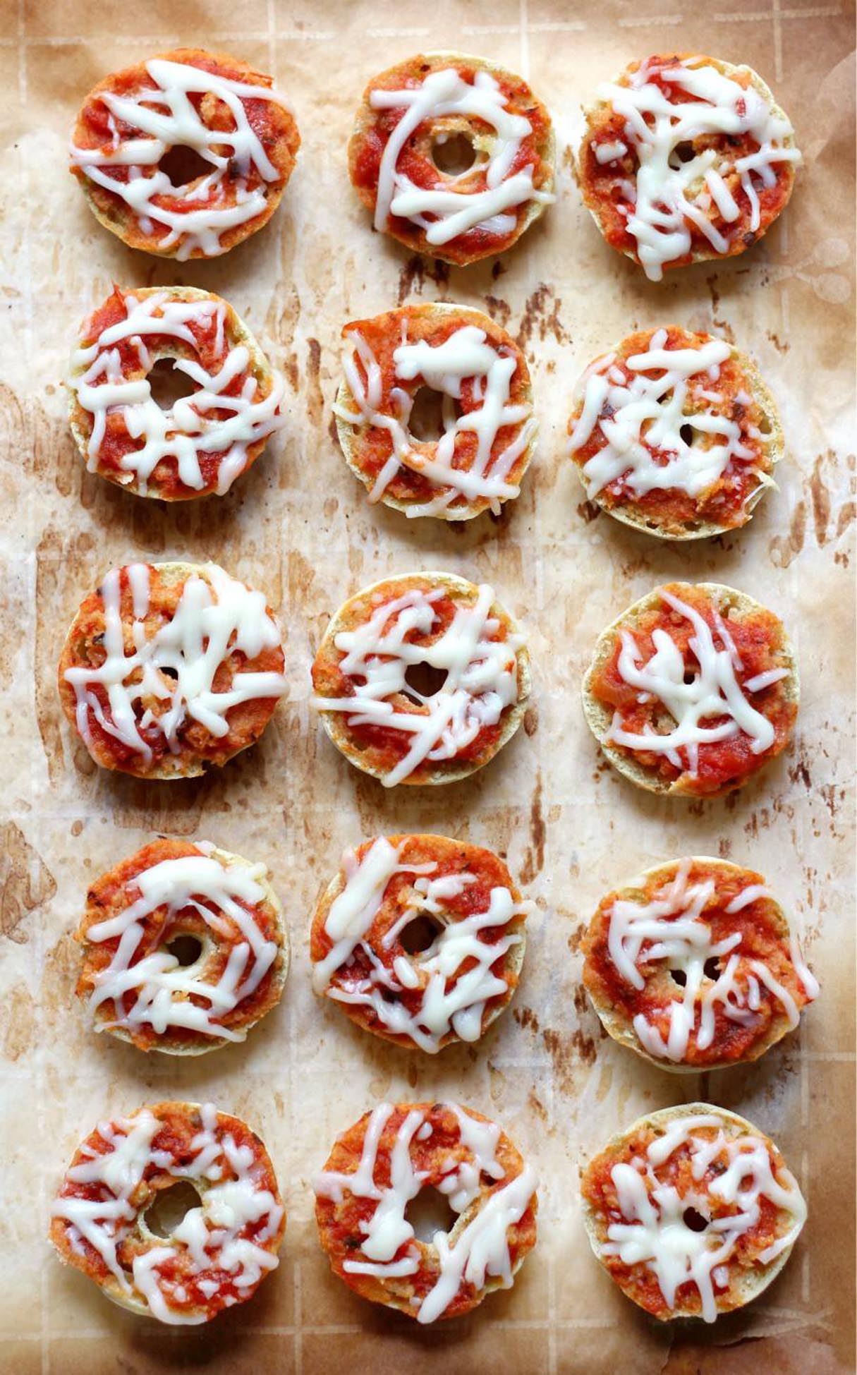 Homemade Gluten-Free Vegan Copycat Pizza Bagel Bites (Allergy-Free)