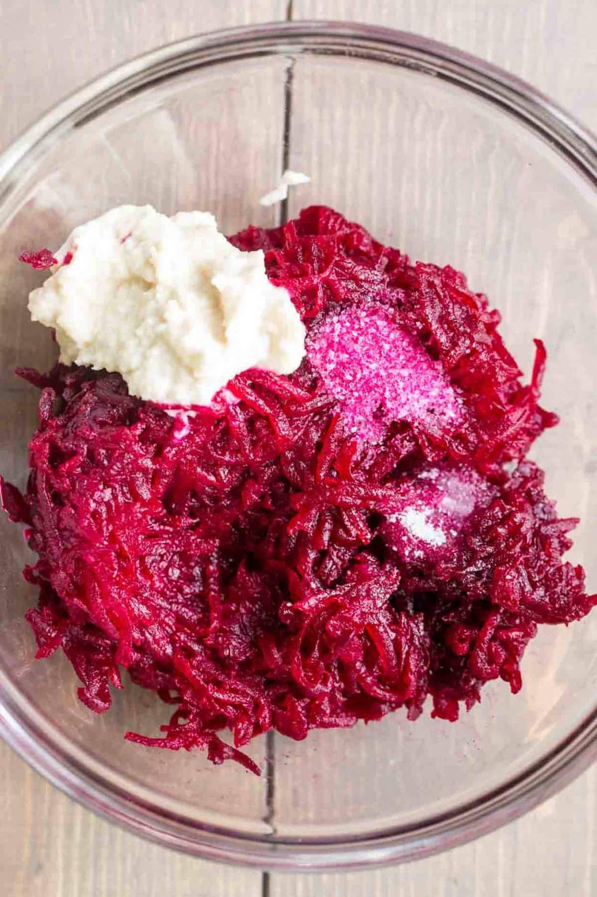 Horseradish Sauce with Beets