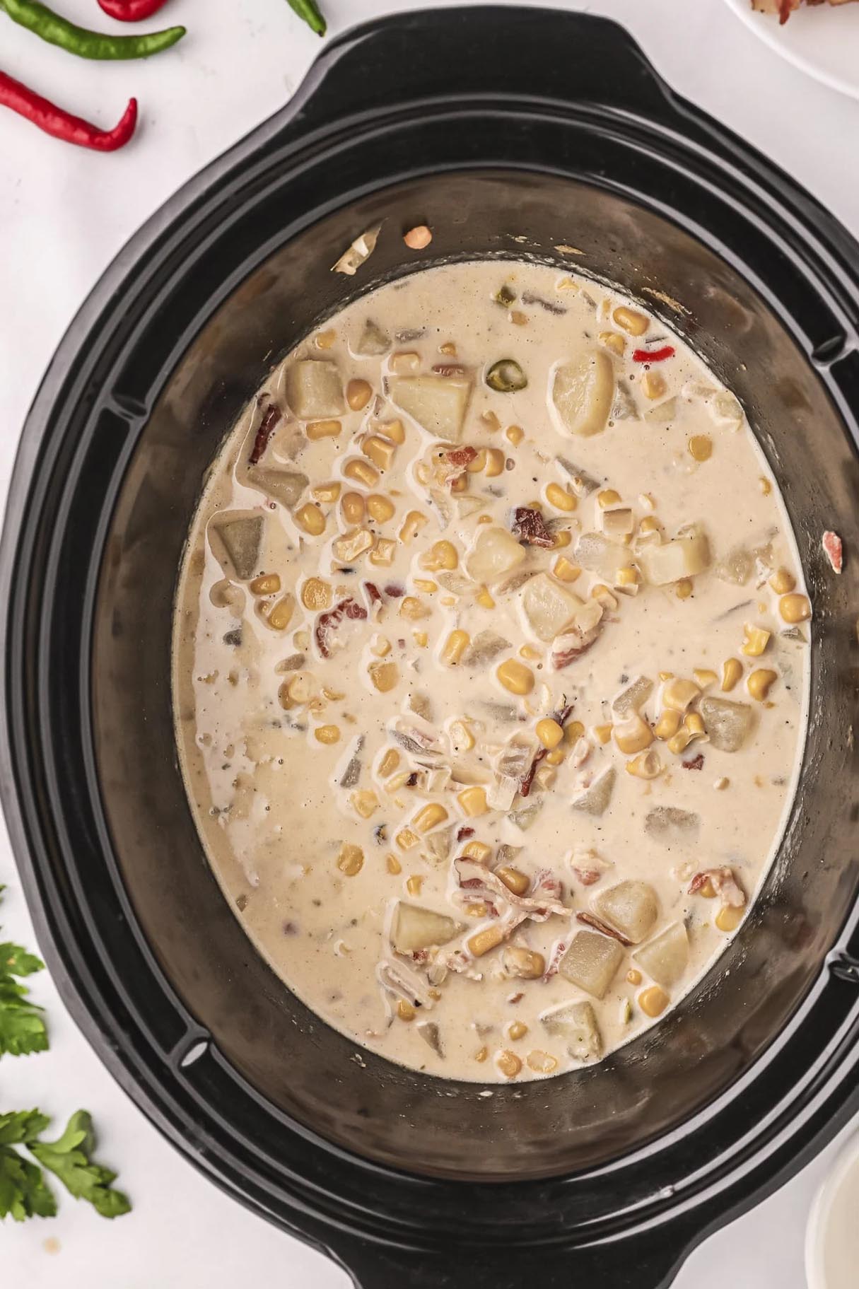 Slow Cooker Corn Chowder