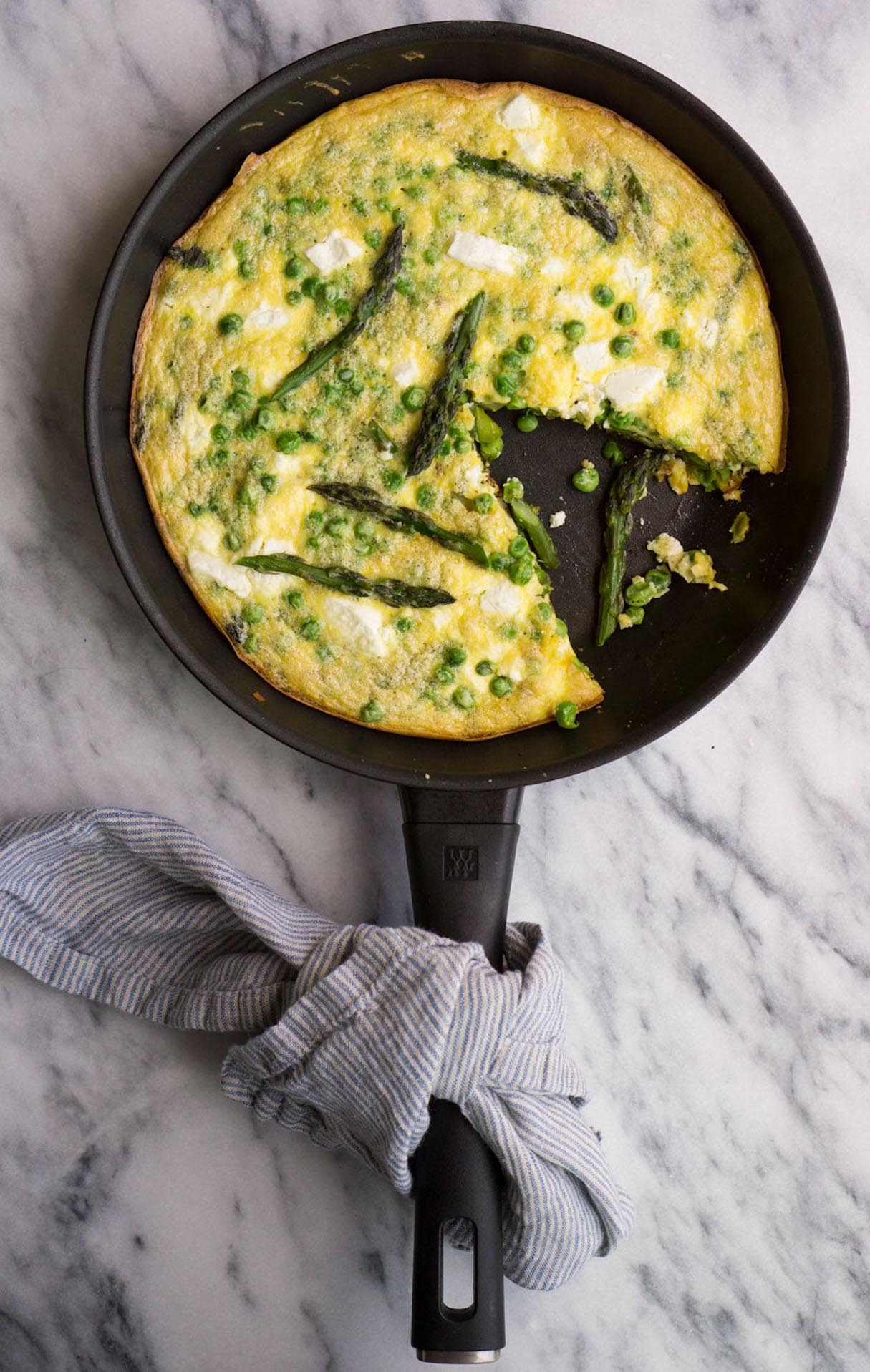 Spring Frittata With Seeded Avocado!