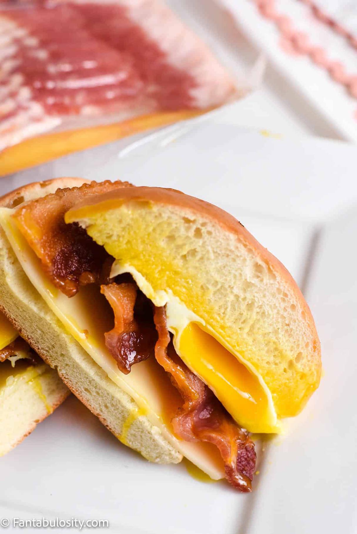 Bacon Brioche Sandwich