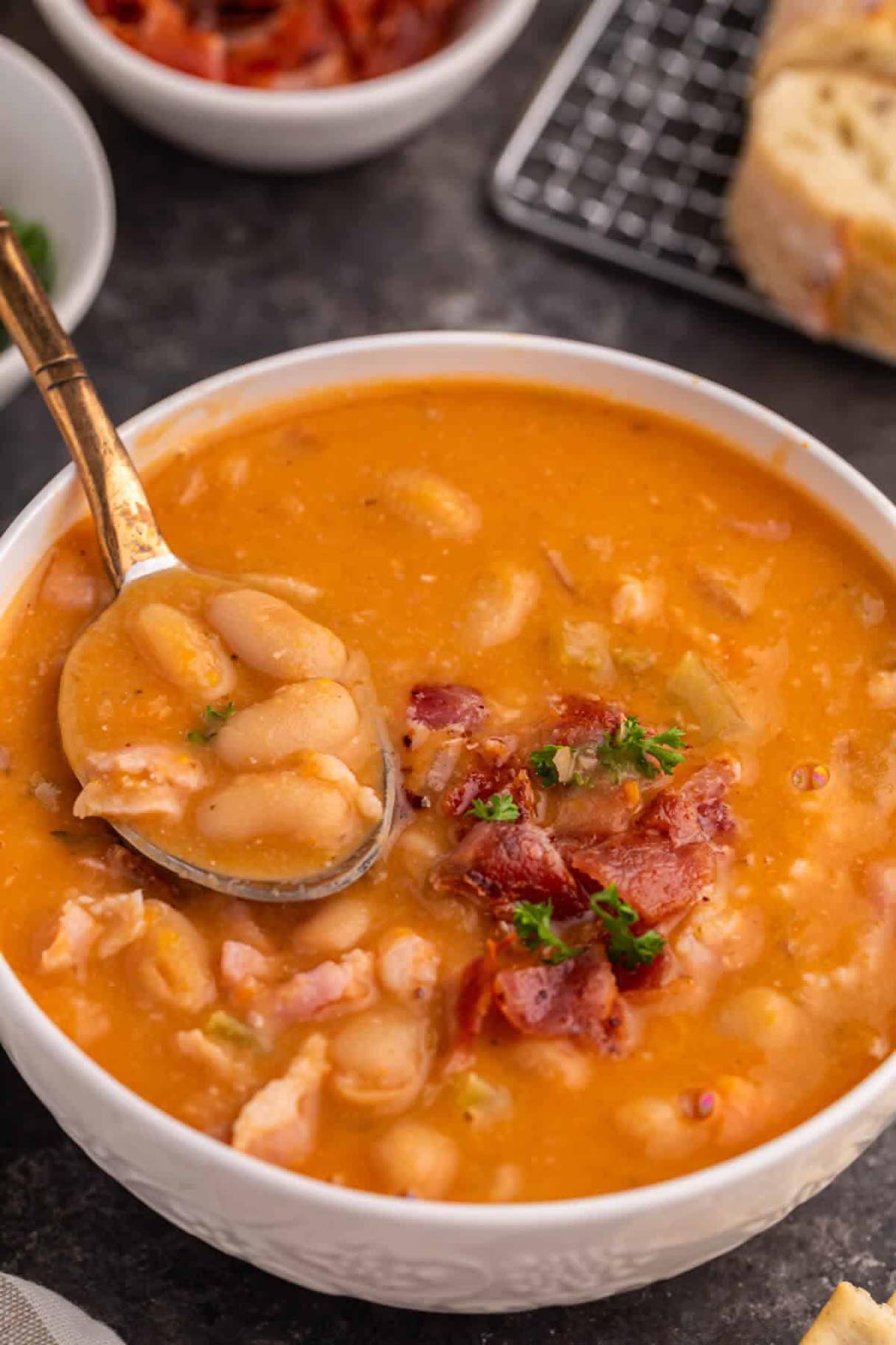 Bean with Bacon Soup