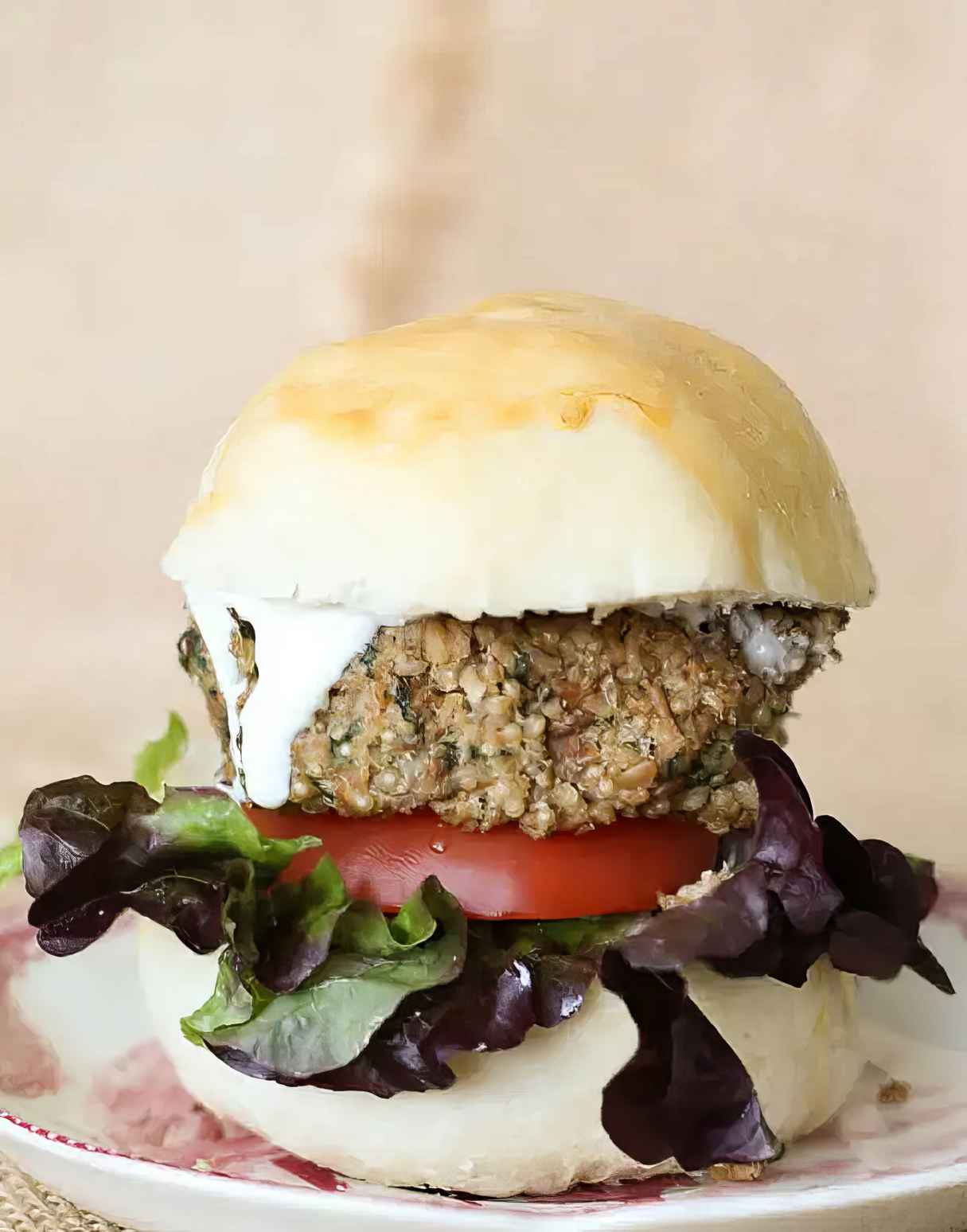 Bulgur Cilantro Veggie Burgers
