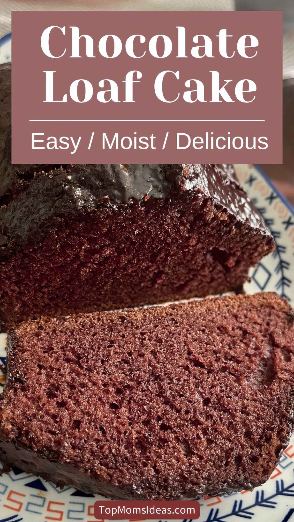 Chocolate Loaf Cake - Perfect Lunchbox Dessert