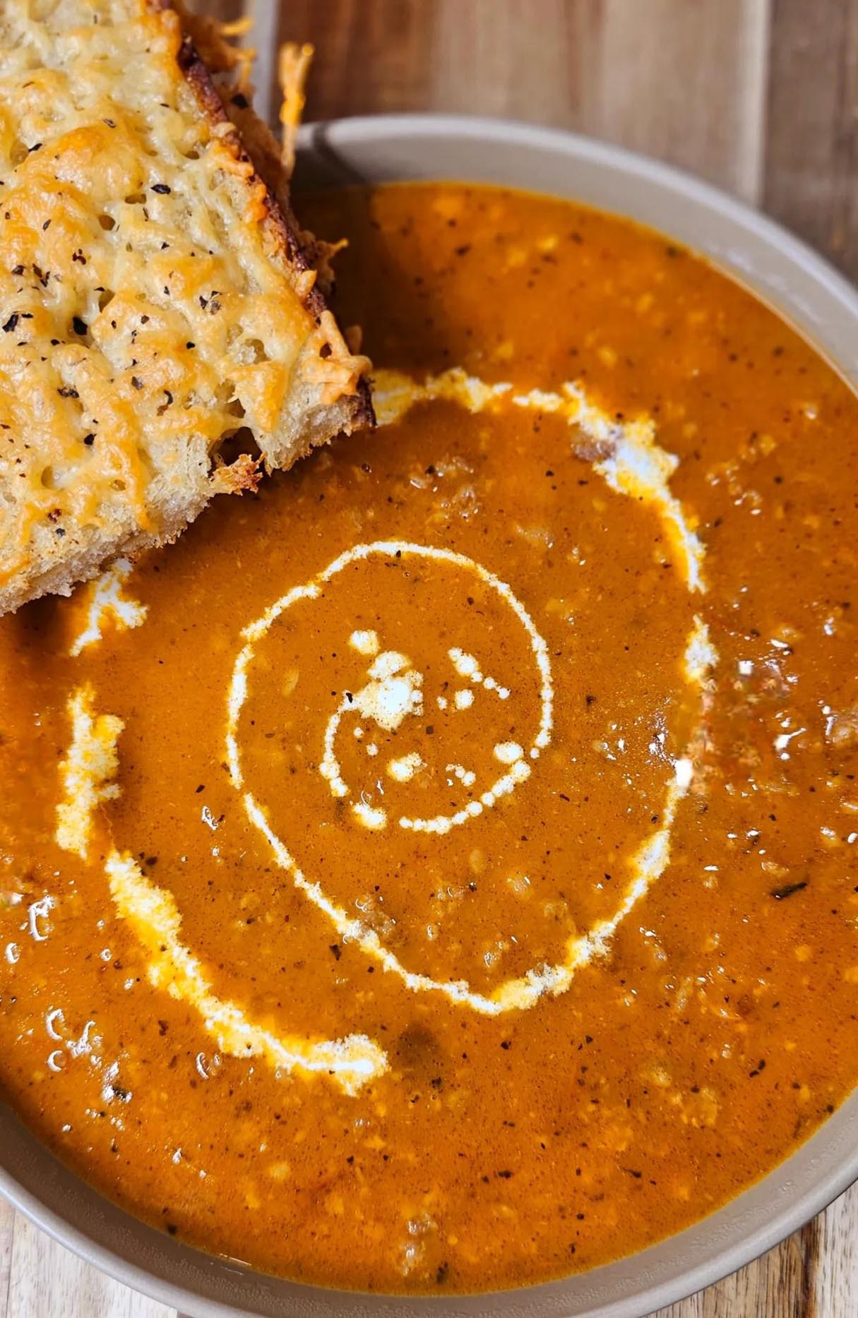 Cozy and Delicious Roasted Tomato White Bean Soup