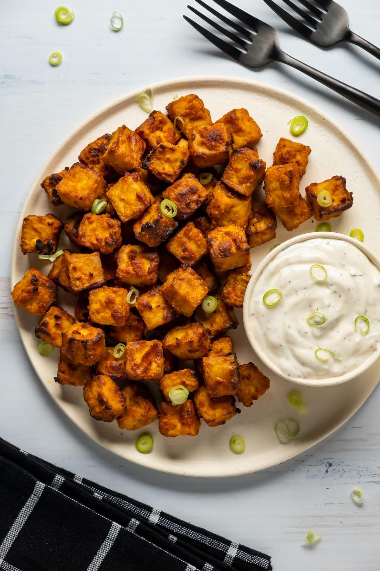 Crispy and Delicious Air Fryer Tofu (Vegan)