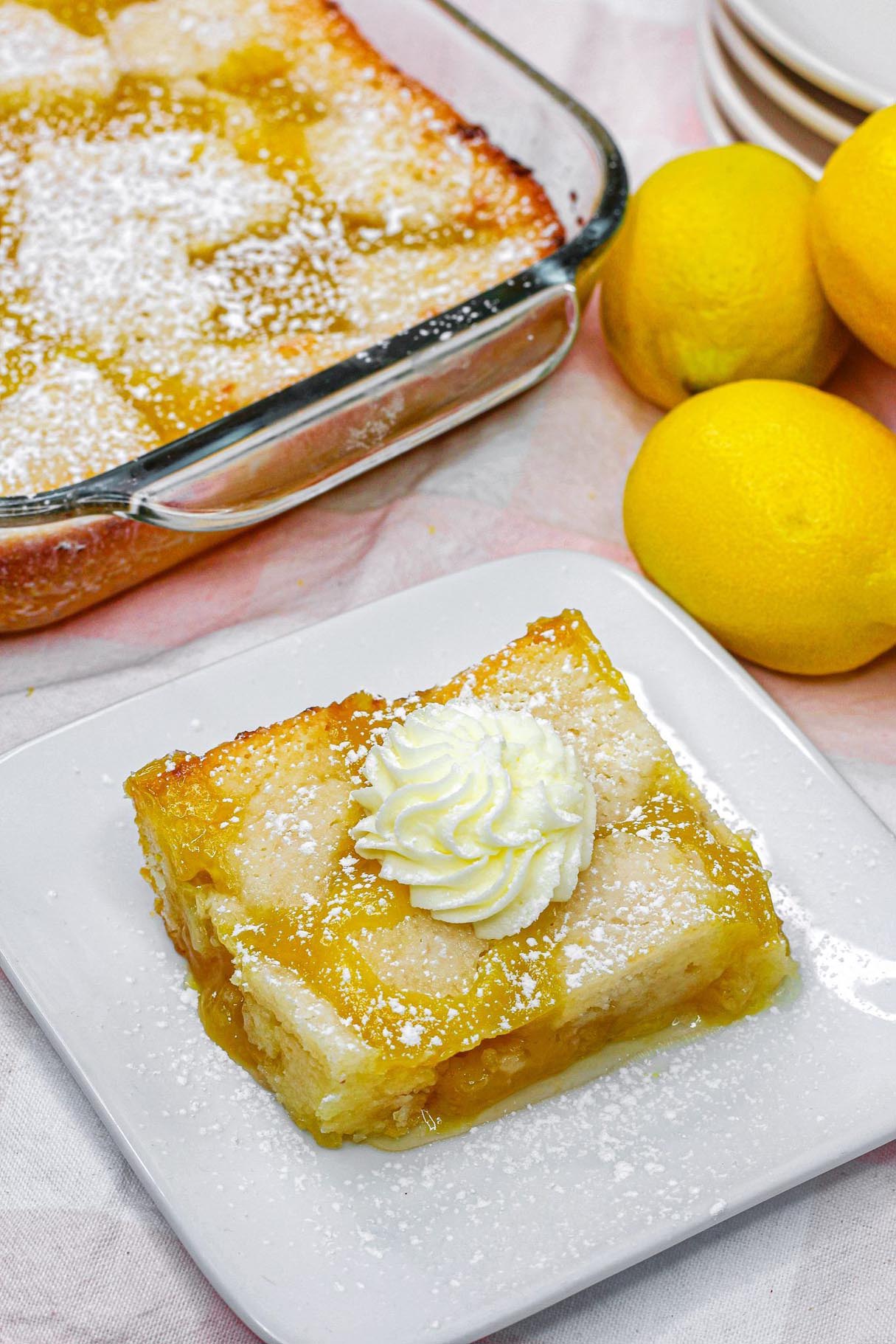 Easy Lemon Cobbler