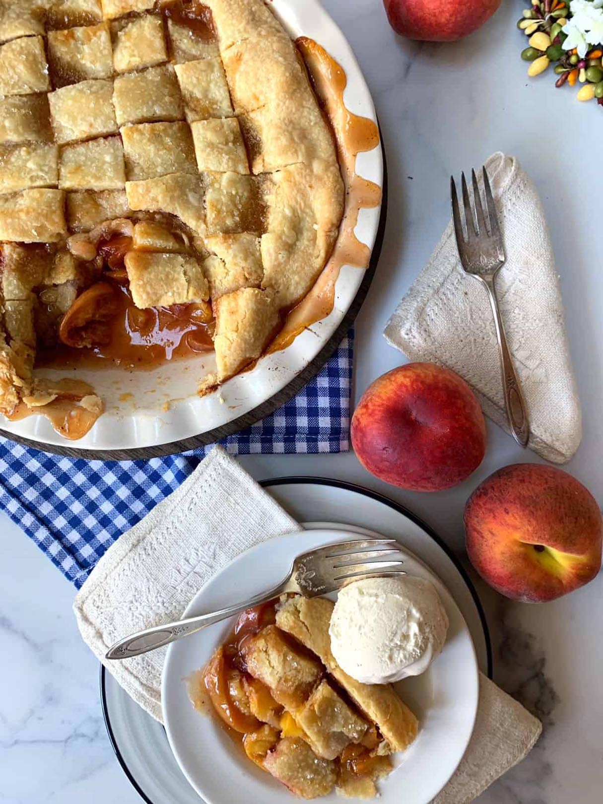 Easy Peach Pandowdy Recipe