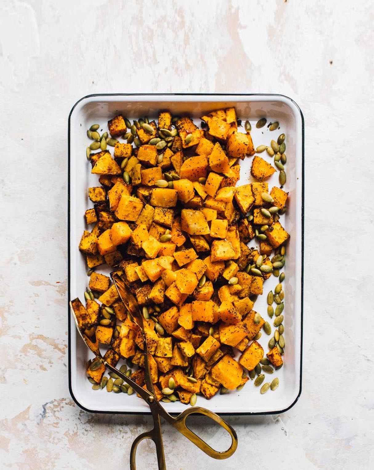 Garlic Herb Air Fryer Butternut Squash