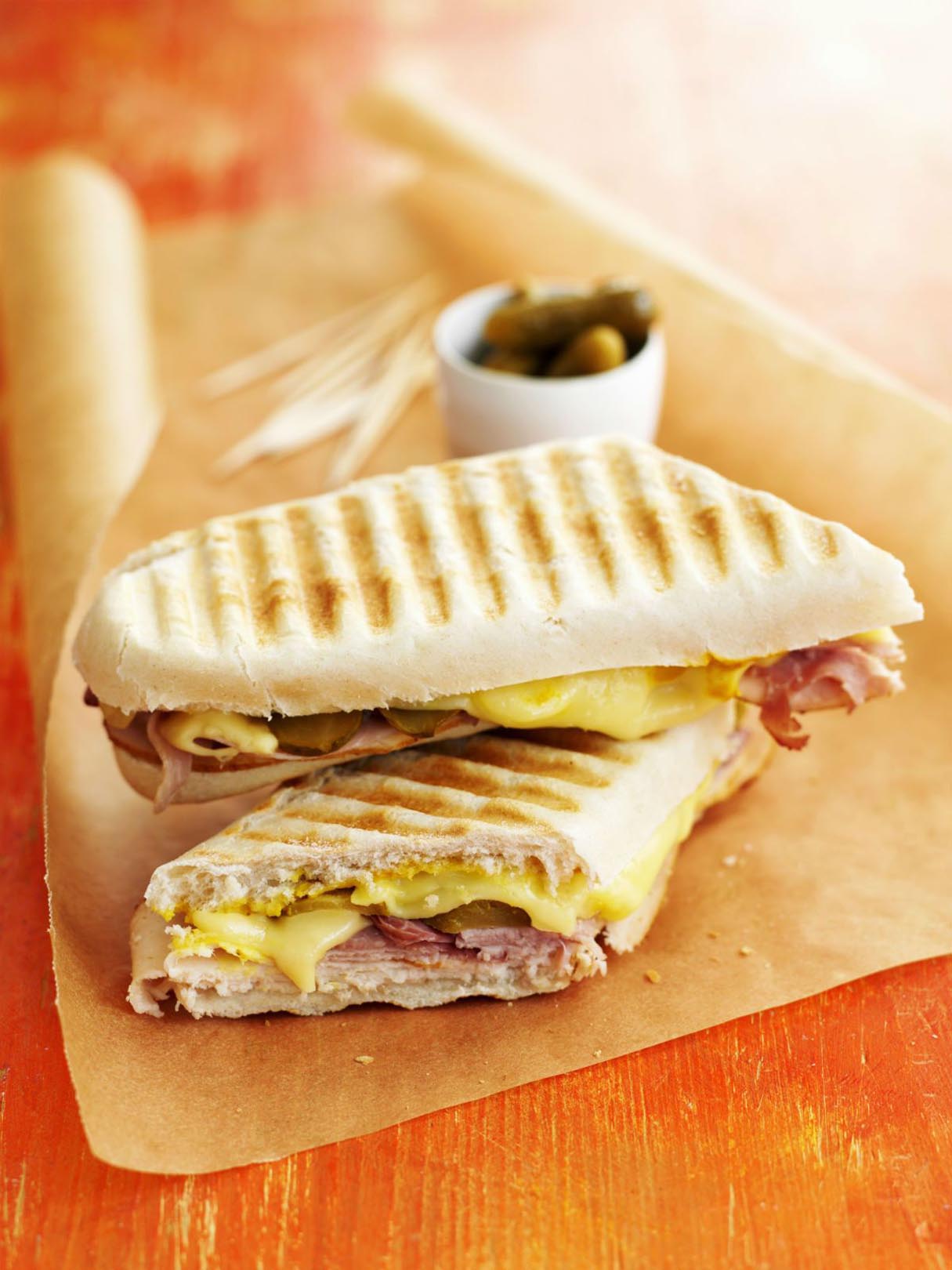 Ham & Cheese Panini Sandwich Recipe for Hot & Toasty Lunch