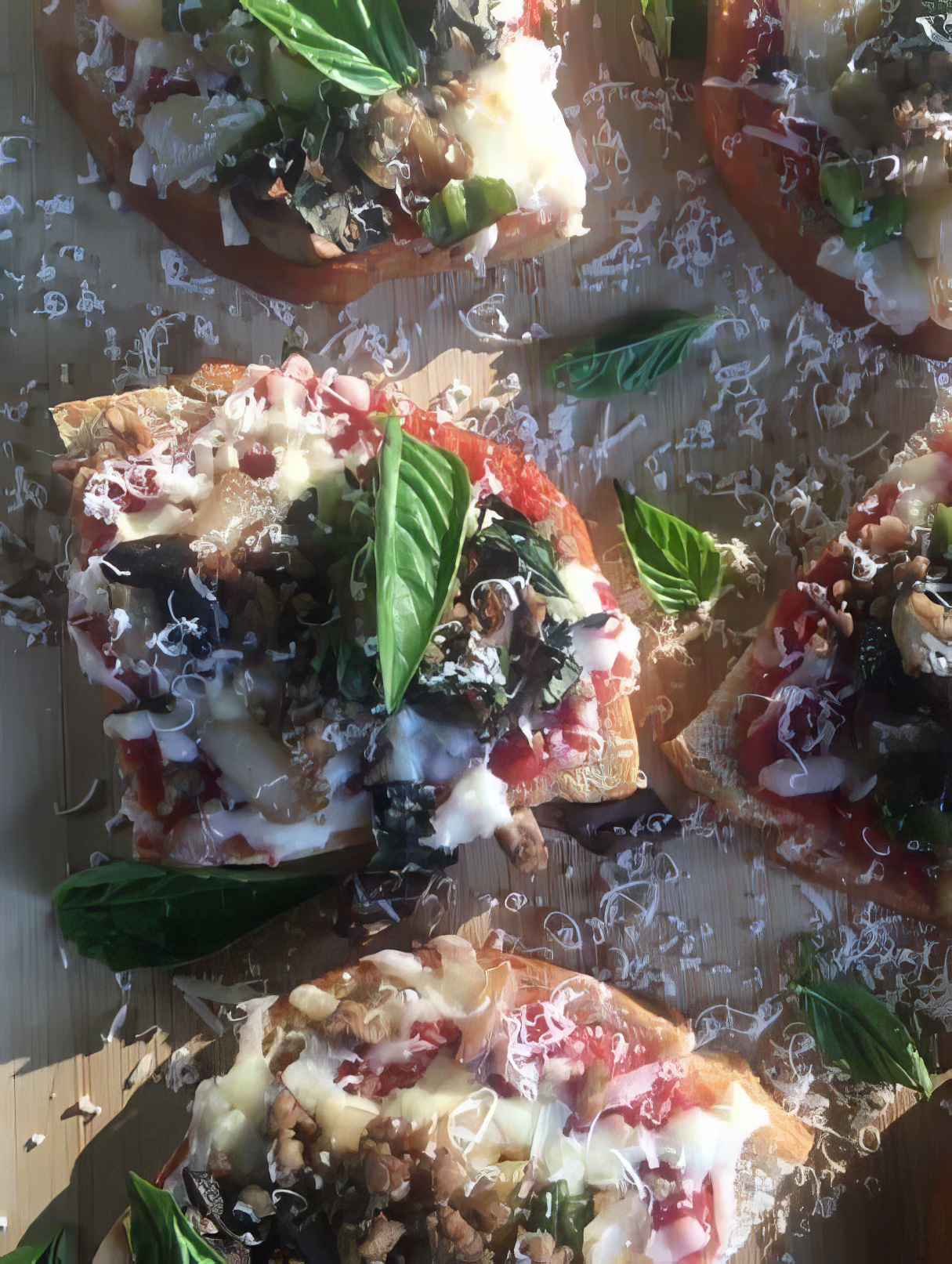 Homemade Mini Pizzas with Sourdough Bread