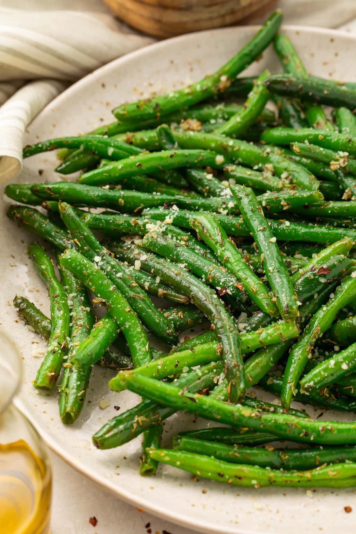 Italian Green Beans With Garlic And Oil
