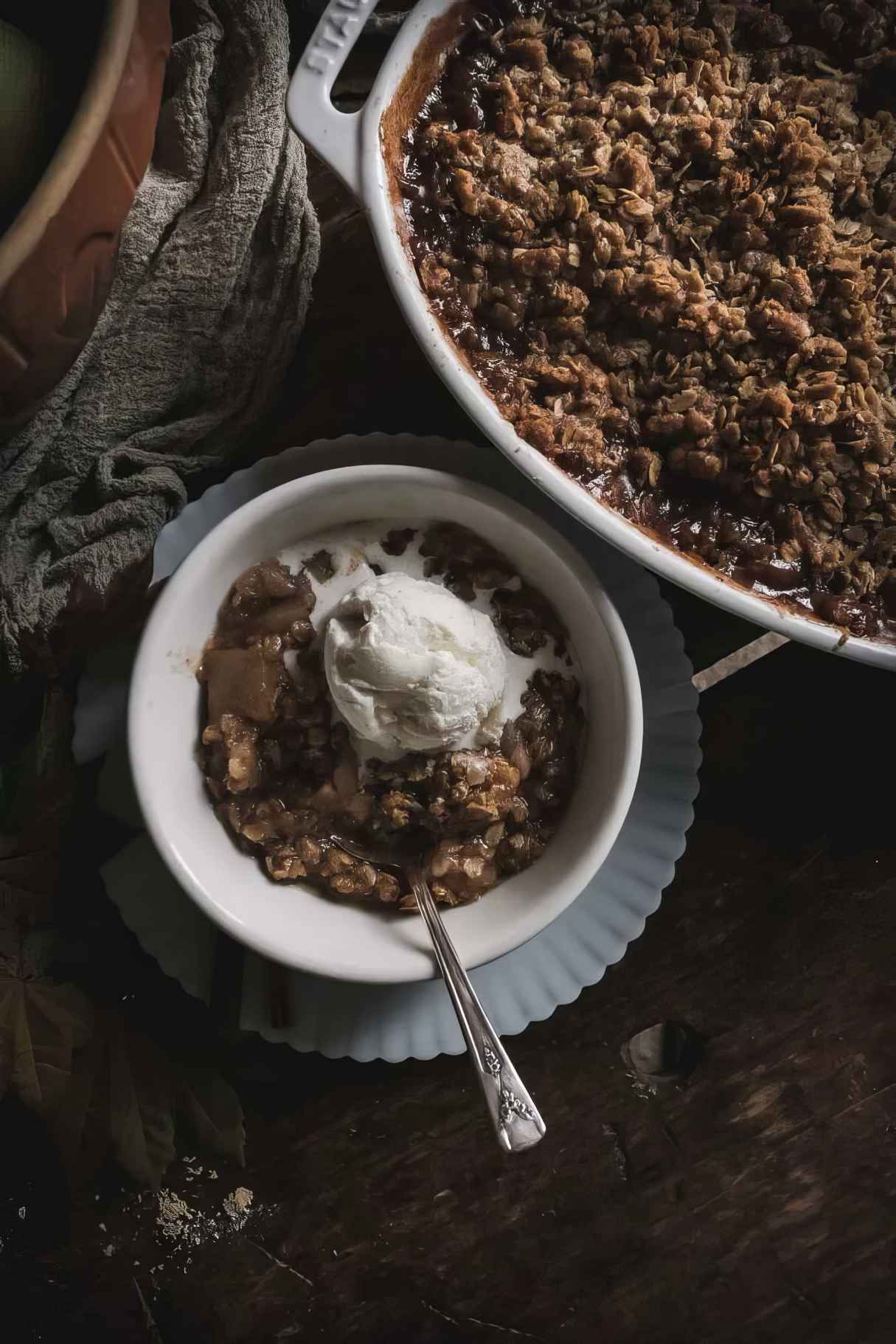 My Husband’s Special Wedding Day Apple Crisp Recipe