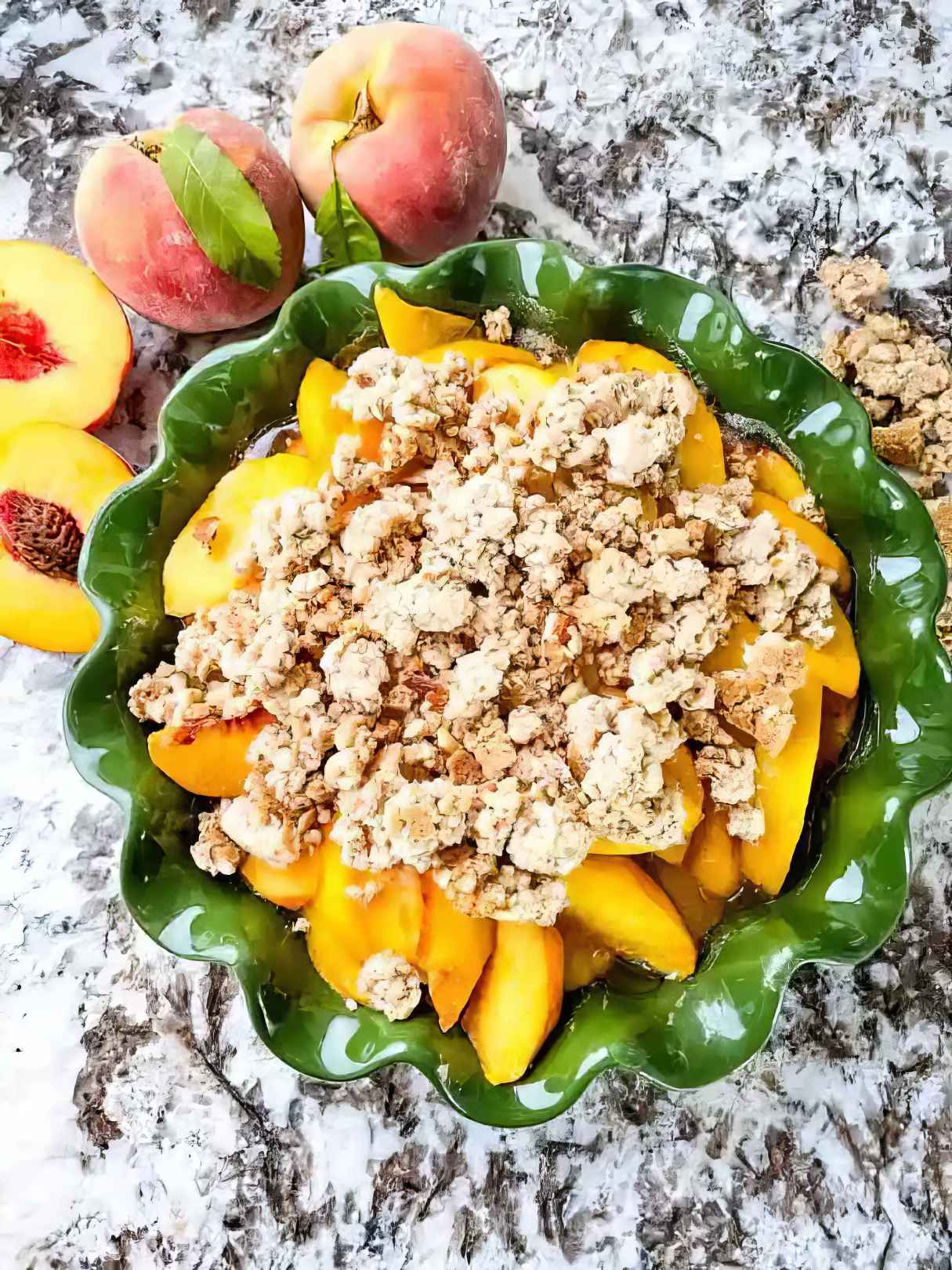 Peach Crumble
