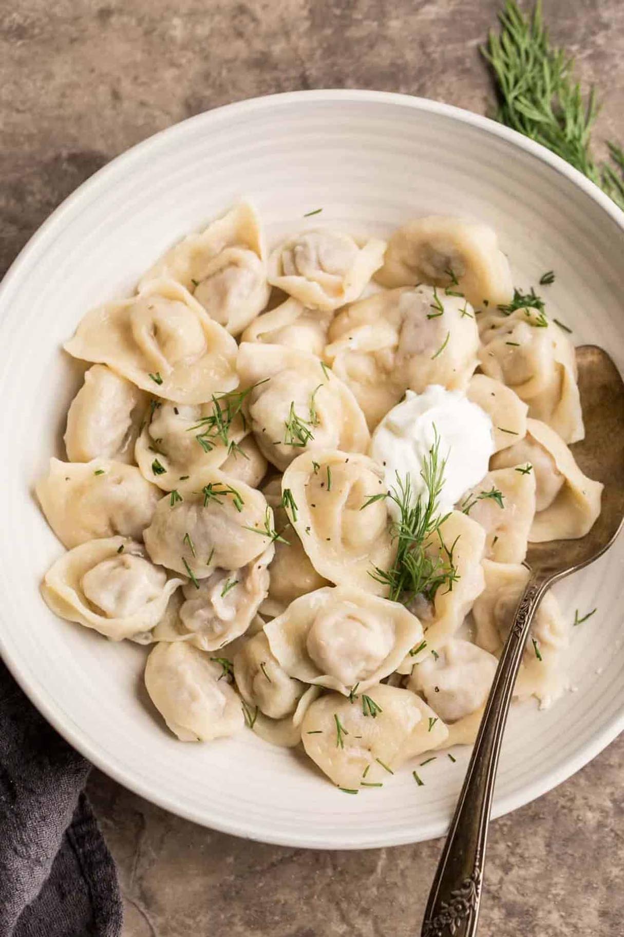Pelmeni - Siberian Meat Dumplings