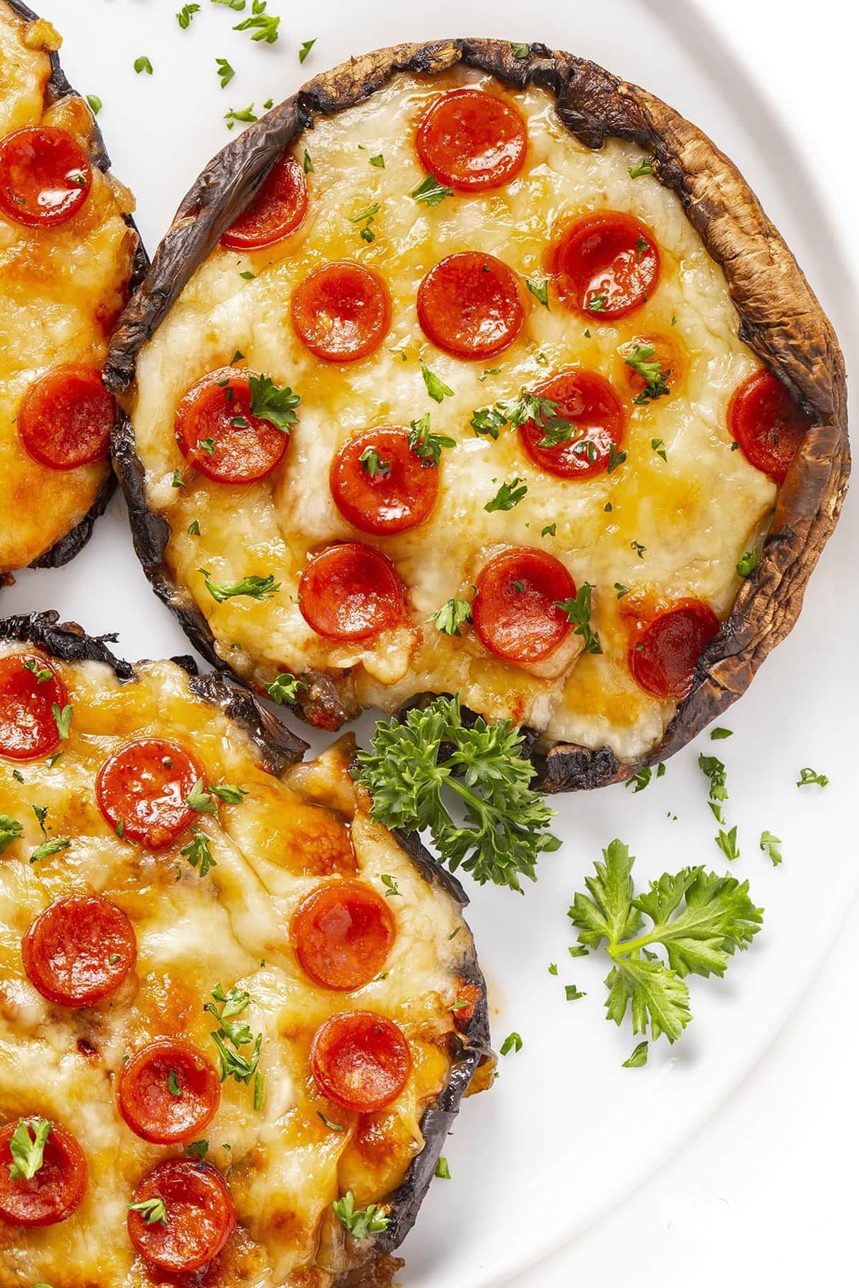 Portabella Mushroom Pizzas