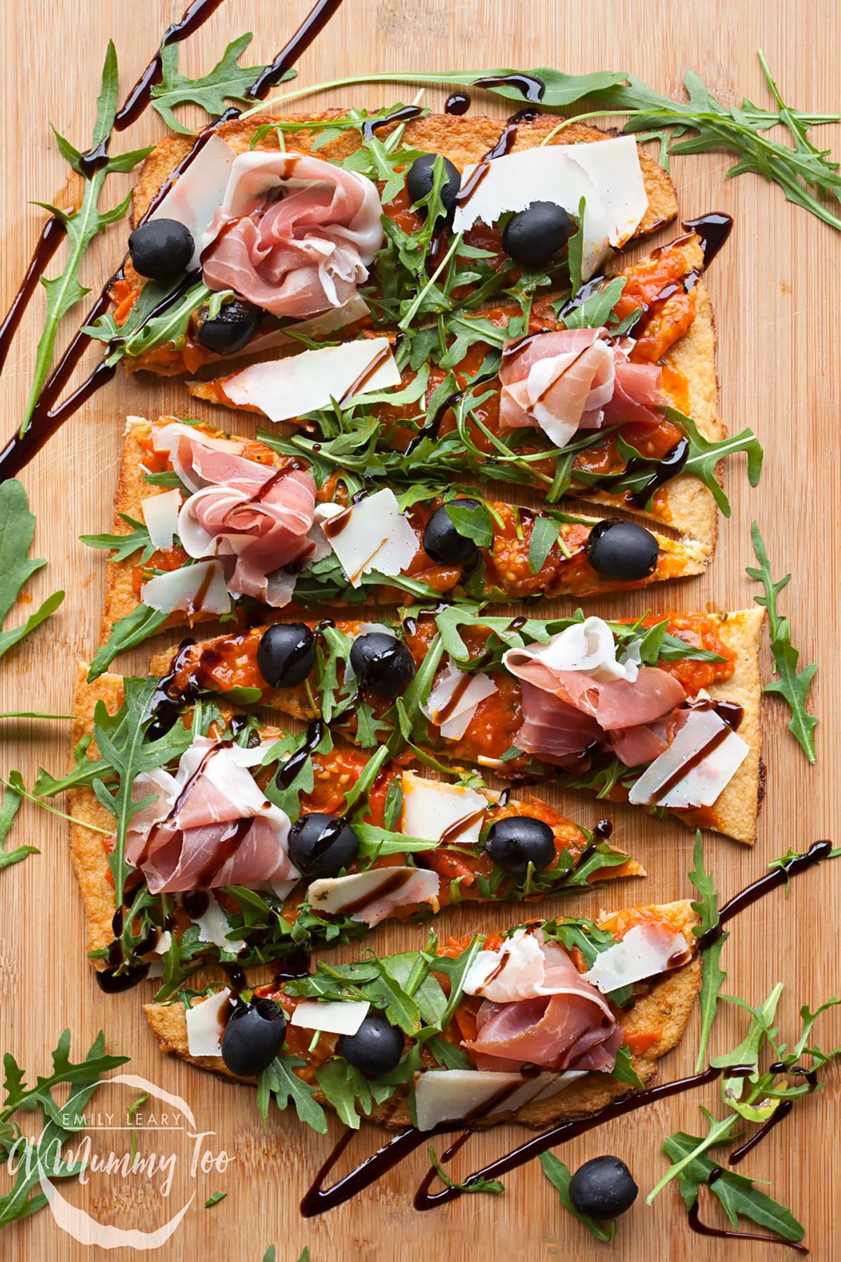 Prosciutto Cauliflower Crust Pizza (Low Carb)