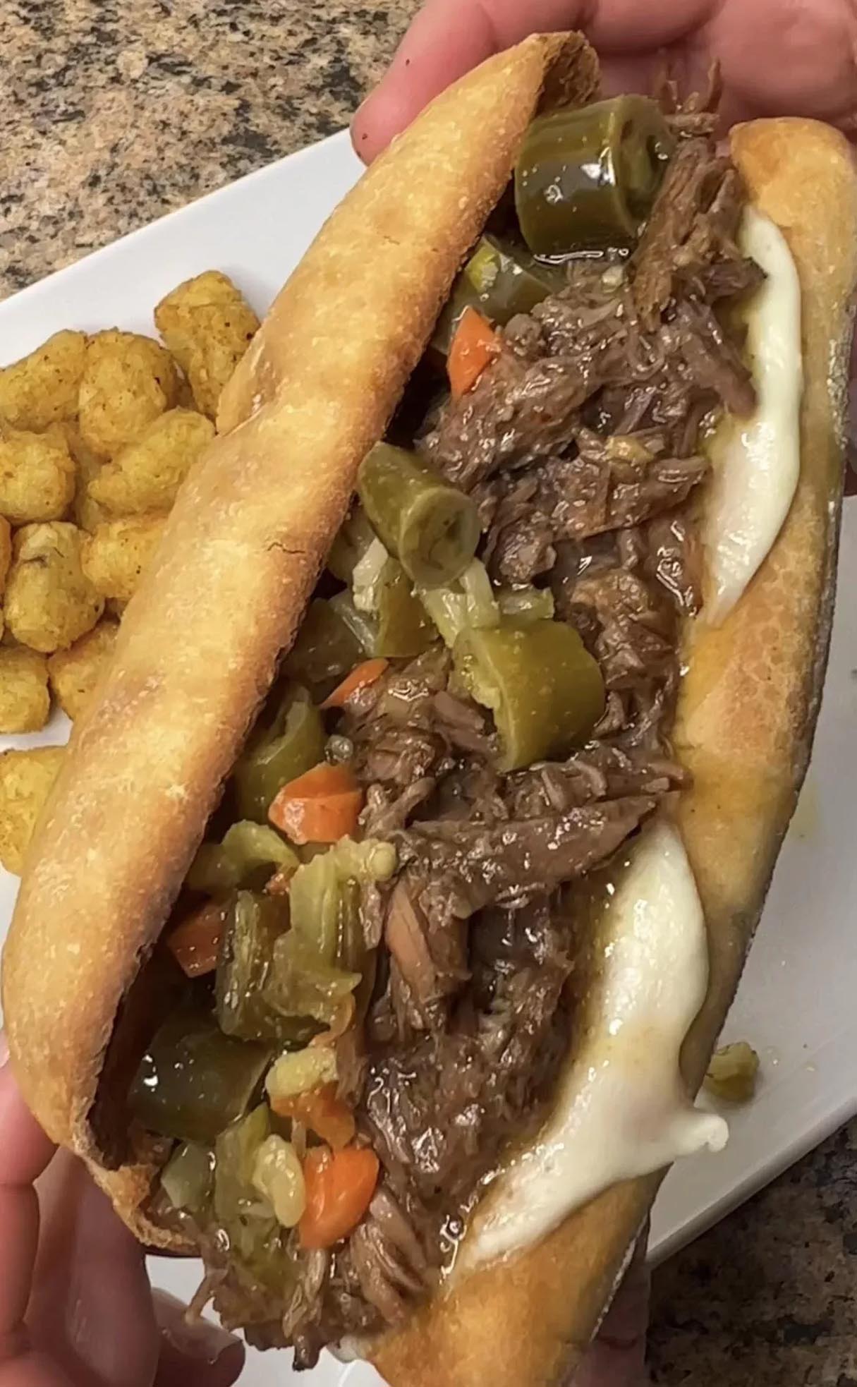 Quick Crock Pot Italian Beef Sandwiches for Easy Dinner