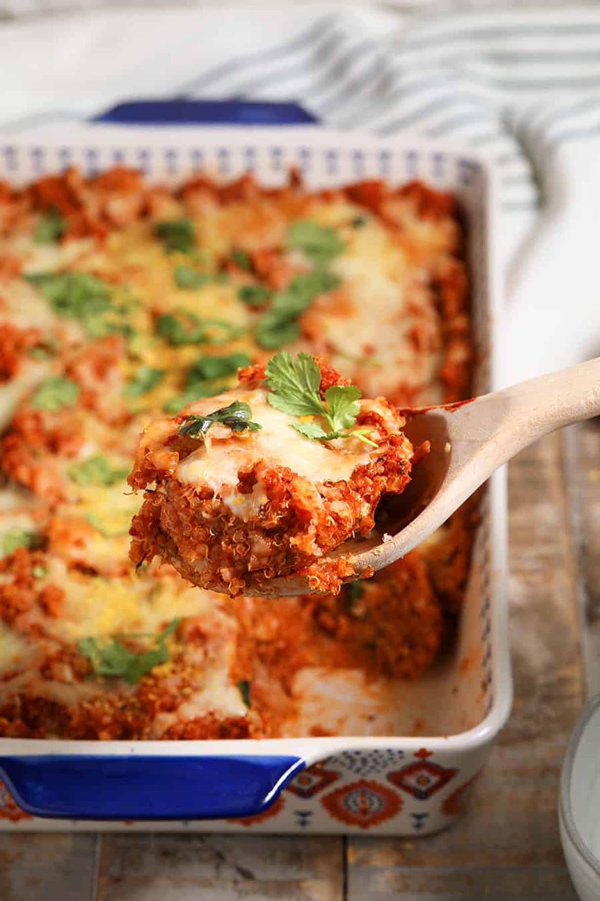 Quinoa Pizza Casserole