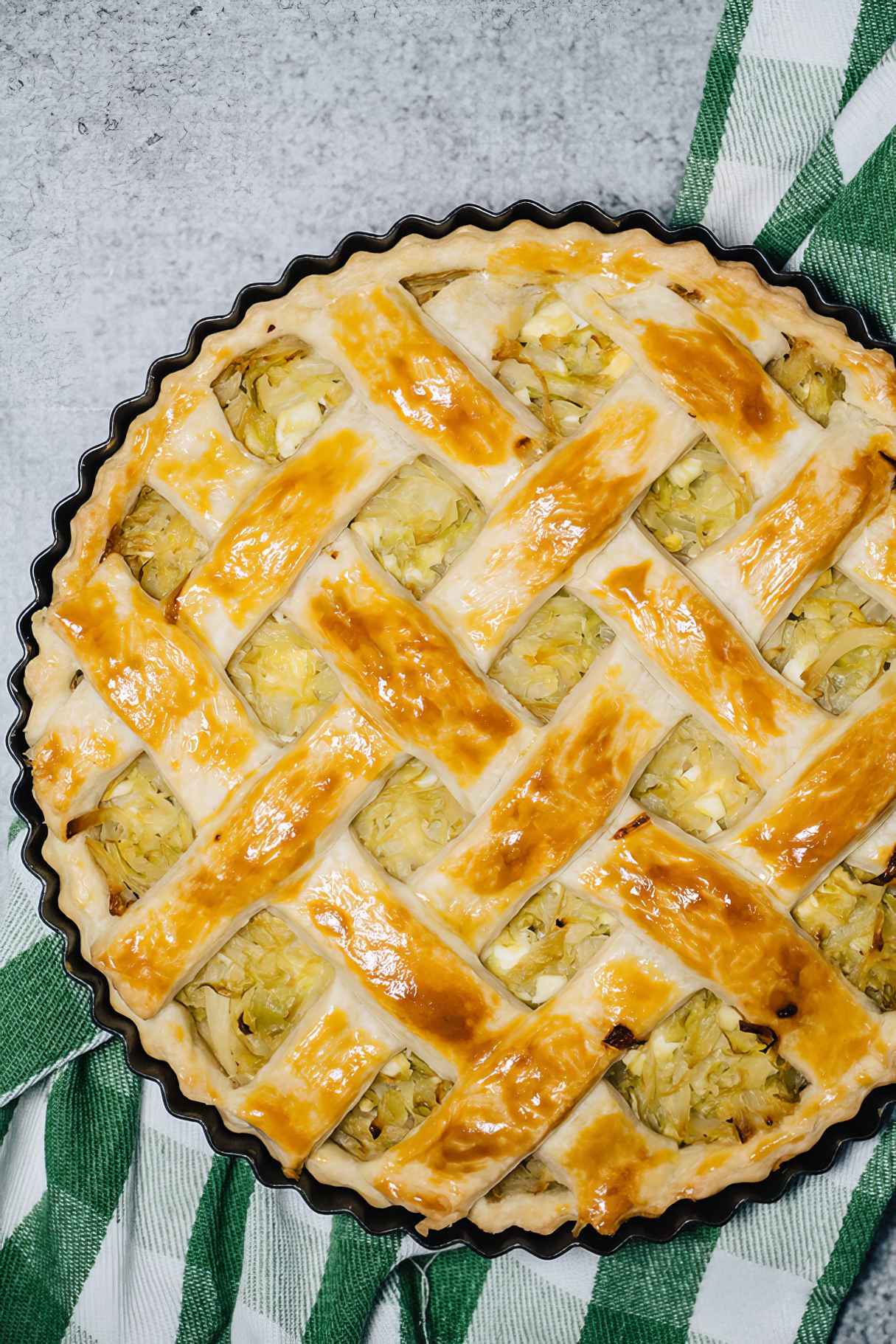 Russian Cabbage Pie