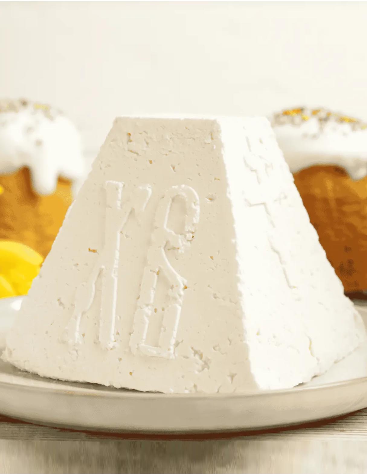 Russian Paskha - Sweet Cheese Ester Dessert