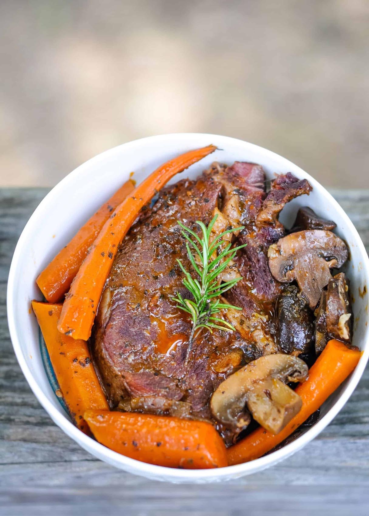 Savory Italian Pot Roast (Easy Instant Pot Or Slow Cooker Dump Dinner!)
