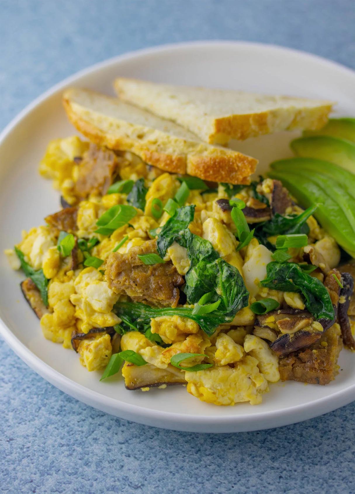Silken Tofu Scramble Easy Recipe