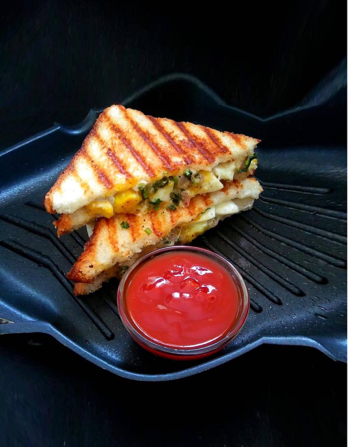 Simple Boiled Egg Sandwich Recipe