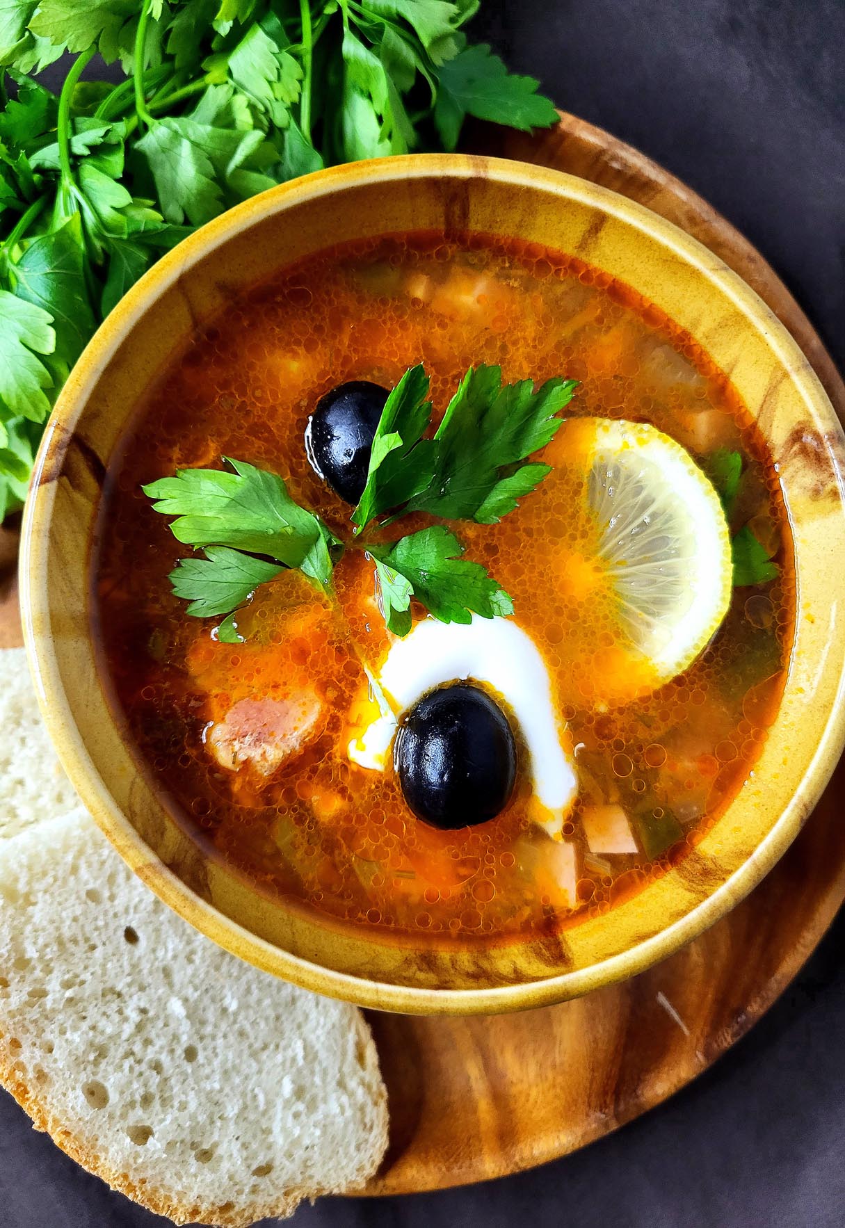 Solyanka - Salty, Sour, Savoury, and Rich Russian Meat Soup