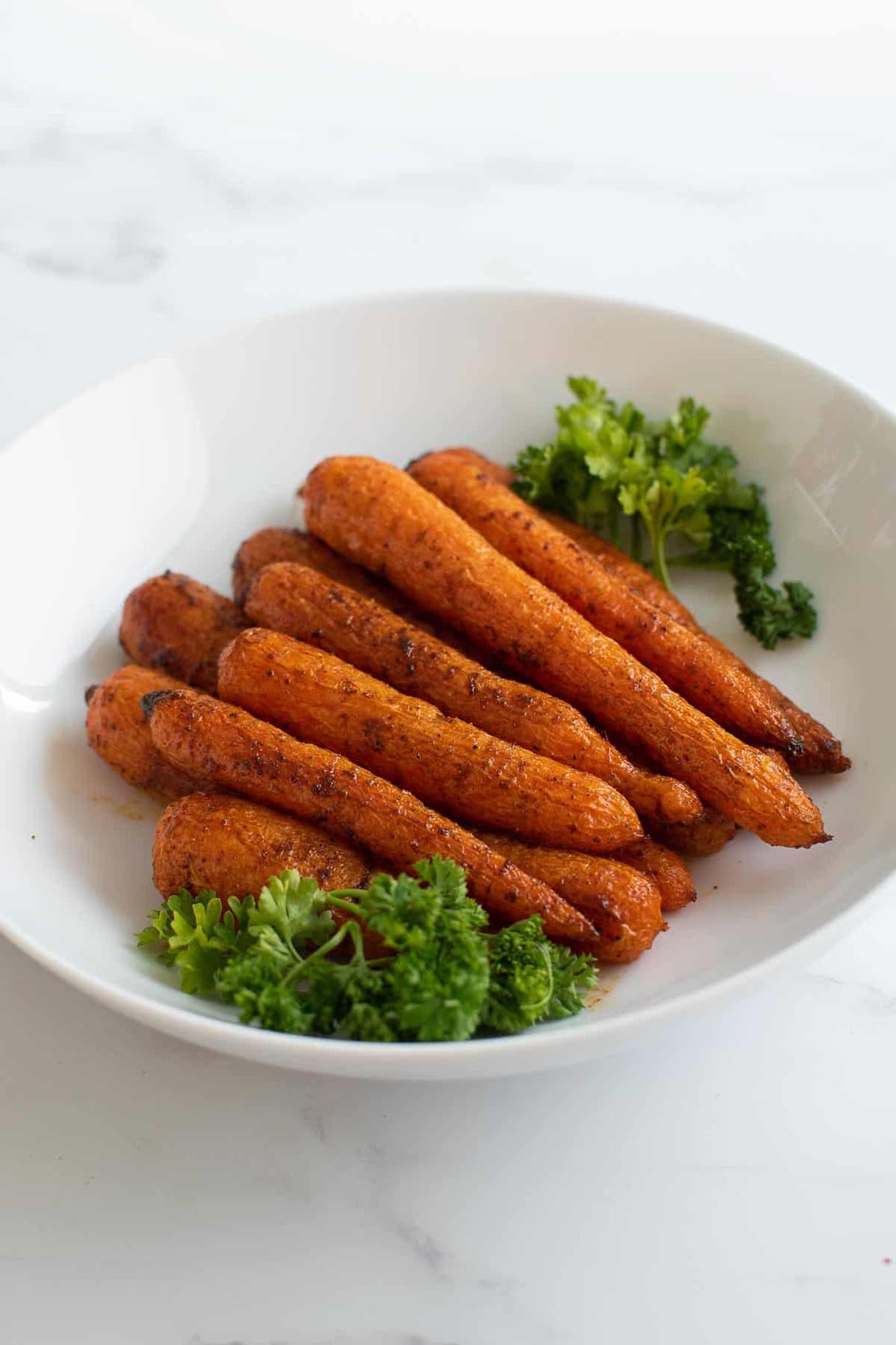 Spicy Roasted Carrots