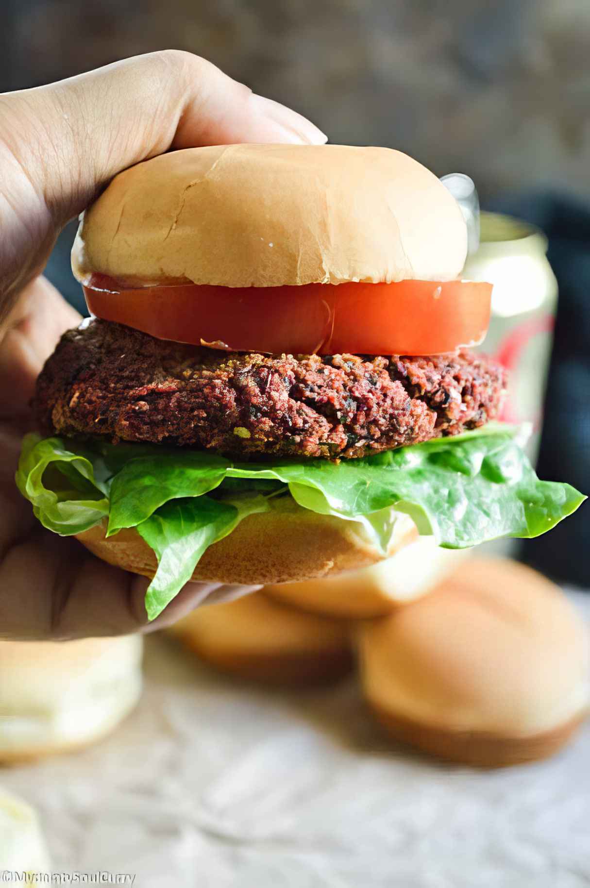 Thai Lentil Burger Recipe