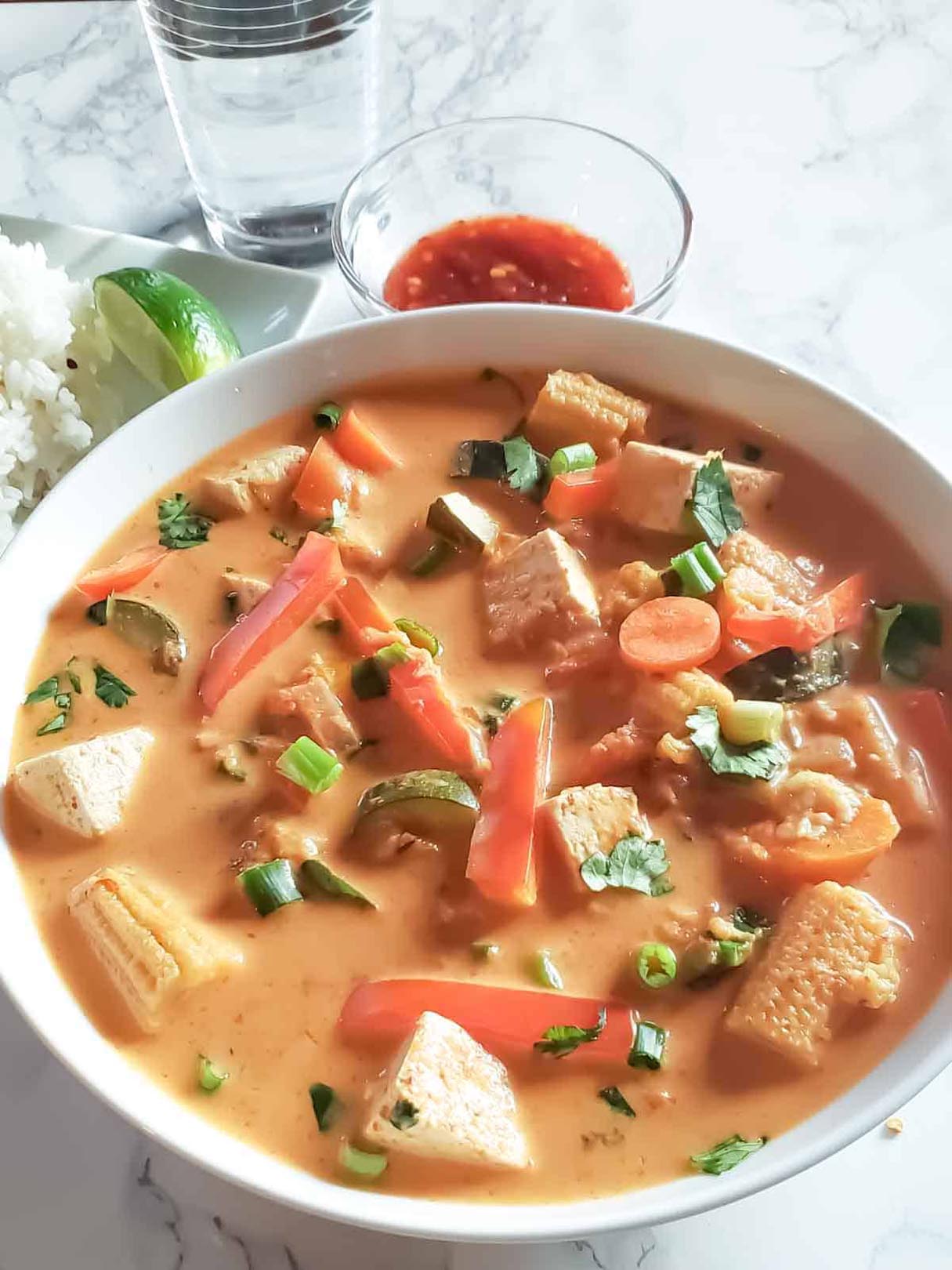 Thai Red Curry with Vegetables Recipe – Instantpot