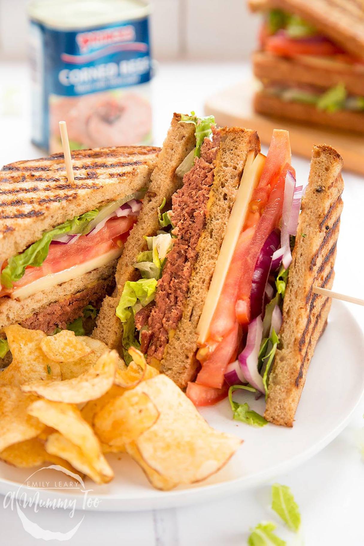 Ultimate Deli-Style Corned Beef On Rye Sandwich