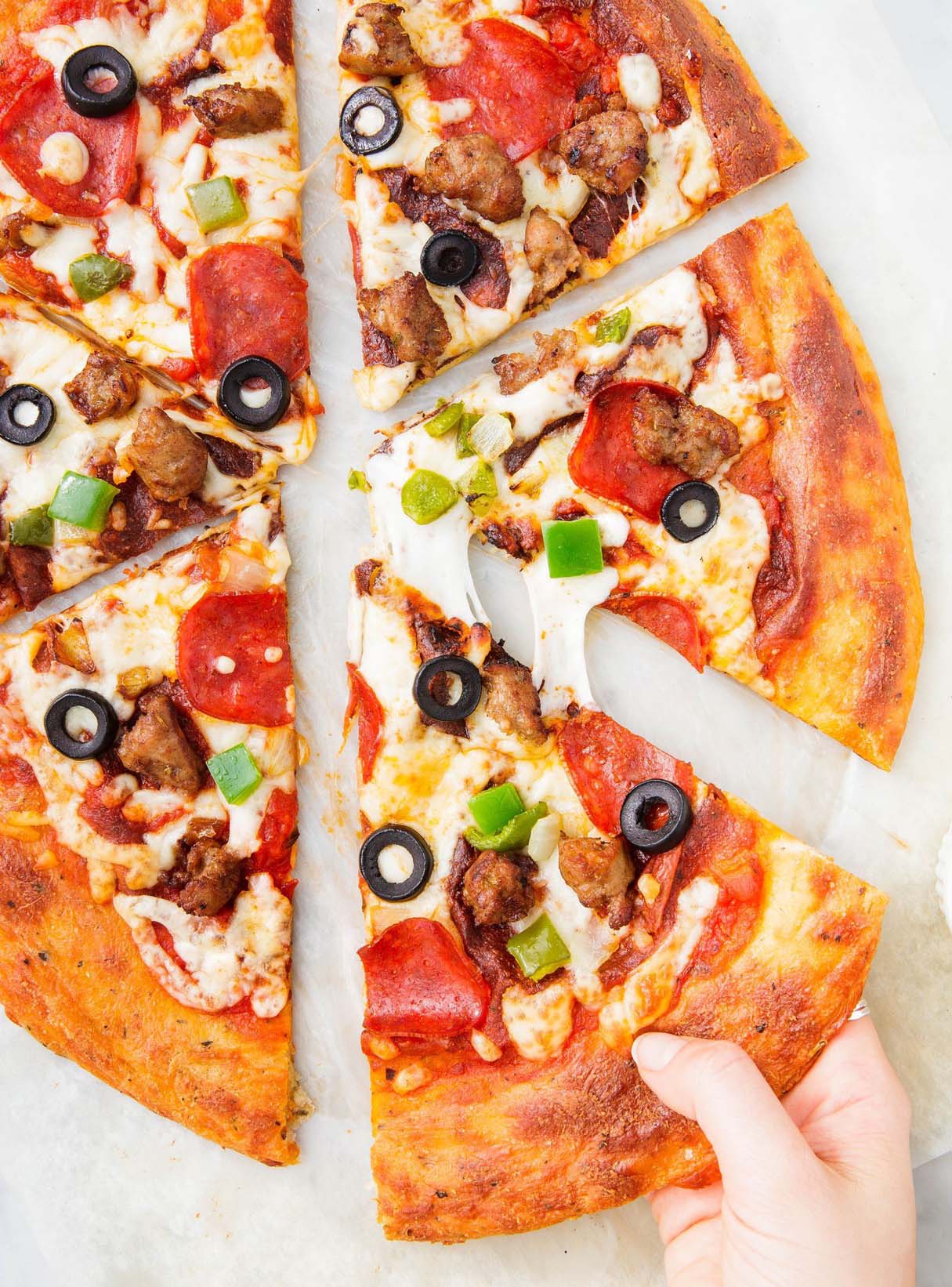 Ultimate “Fat Head” Pizza
