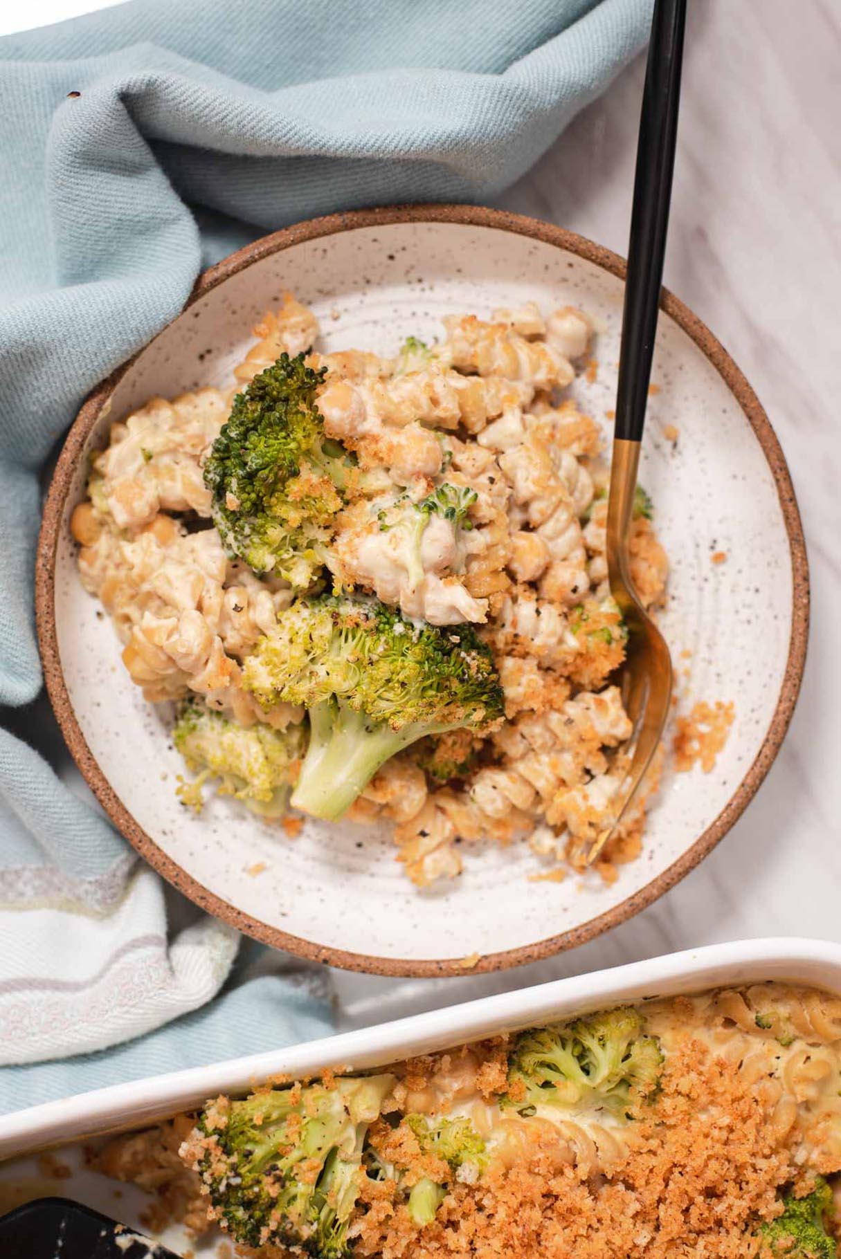 Vegan Broccoli Mac and Cheese